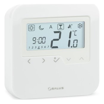 Комнатный термостат программируемый SALUS HTRP230, проводной, 230 В, белый